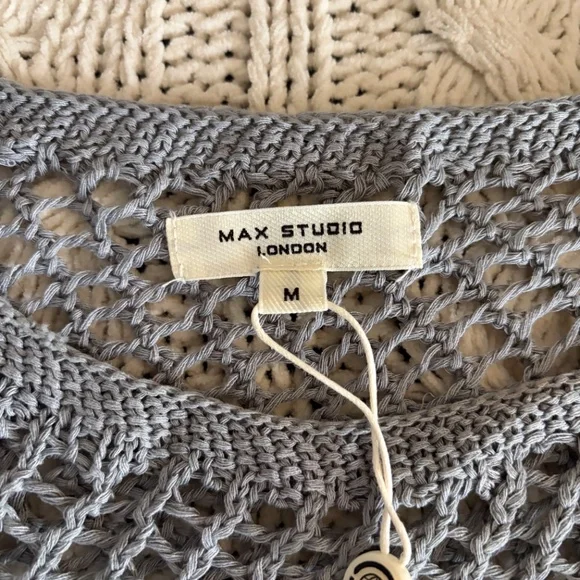 Max Studio London Open knit sweater - Picture 2 of 2